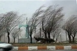 وزش باد شدید در نیمه شرقی کشور
