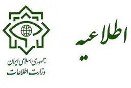 وزارت اطلاعات  |  سرکرده گروه تروریستی تندر دستگیر شد