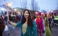مراسم جشن چهارشنبه سوری در استکهلم سوئد با ساز و پوشش های زیبای ایرانی+ویدئو