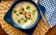 اینبار سوپ قارچ رو به سبک فرانسوی ها بپز! | طرز تهیه سوپ قارچ فرانسوی +ویدئو