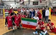 تیم والیبال دانش‌آموزی ایران قهرمان جهان شد | پیام تبریک رئیسی به تیم ملی والیبال دانش‌آموزی