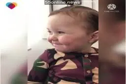 انرژی مثبت، به سبک یک کودک دو ساله! + ویدئو 