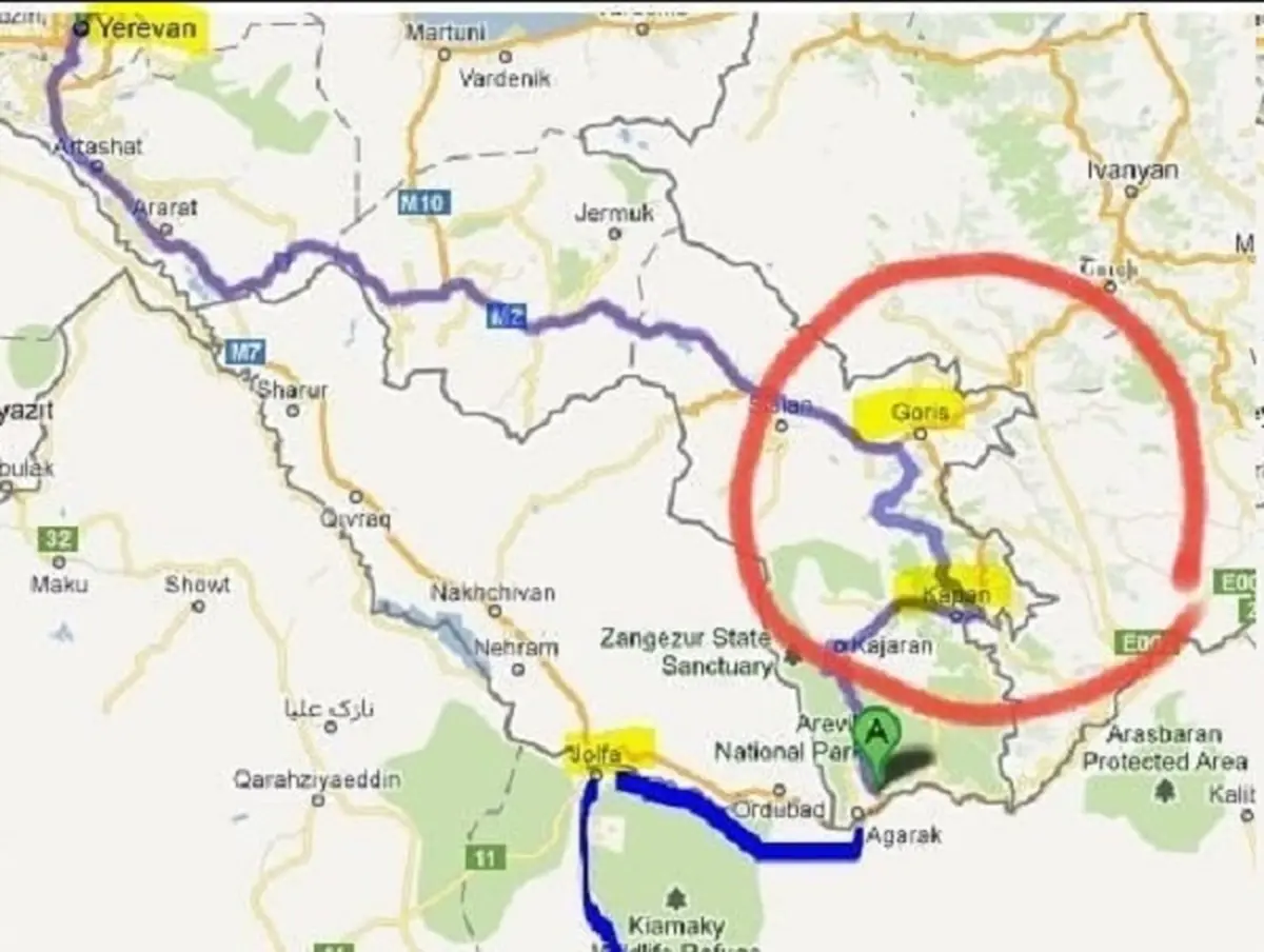 مشارکت ایران برای تکمیل جاده «تاتو» در ارمنستان | معاون وزیر راه: آذربایجان از مسیر ترانزیتی ایران به اروپا حذف می‌شود