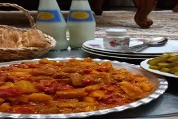 اگر یه غذای آسون و سه سوته میخوای، یتیمچه درست کن! |  با این روش انقدر خوشمزه میشه که همه عاشقش میشن! | طرز تهیه یتیمچه با کدو و بادمجان + ویدئو