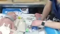 نوزادان تازه متولدشده‌ی اوکراینی، به پناهگاه منتقل شدند!+ویدئو