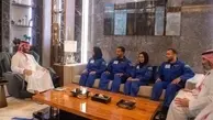 ملاقات عجیب فضانوردان سعودی با محمد بن سلمان | برنامه جدید عربستان فتح مریخ است؟! + عکس