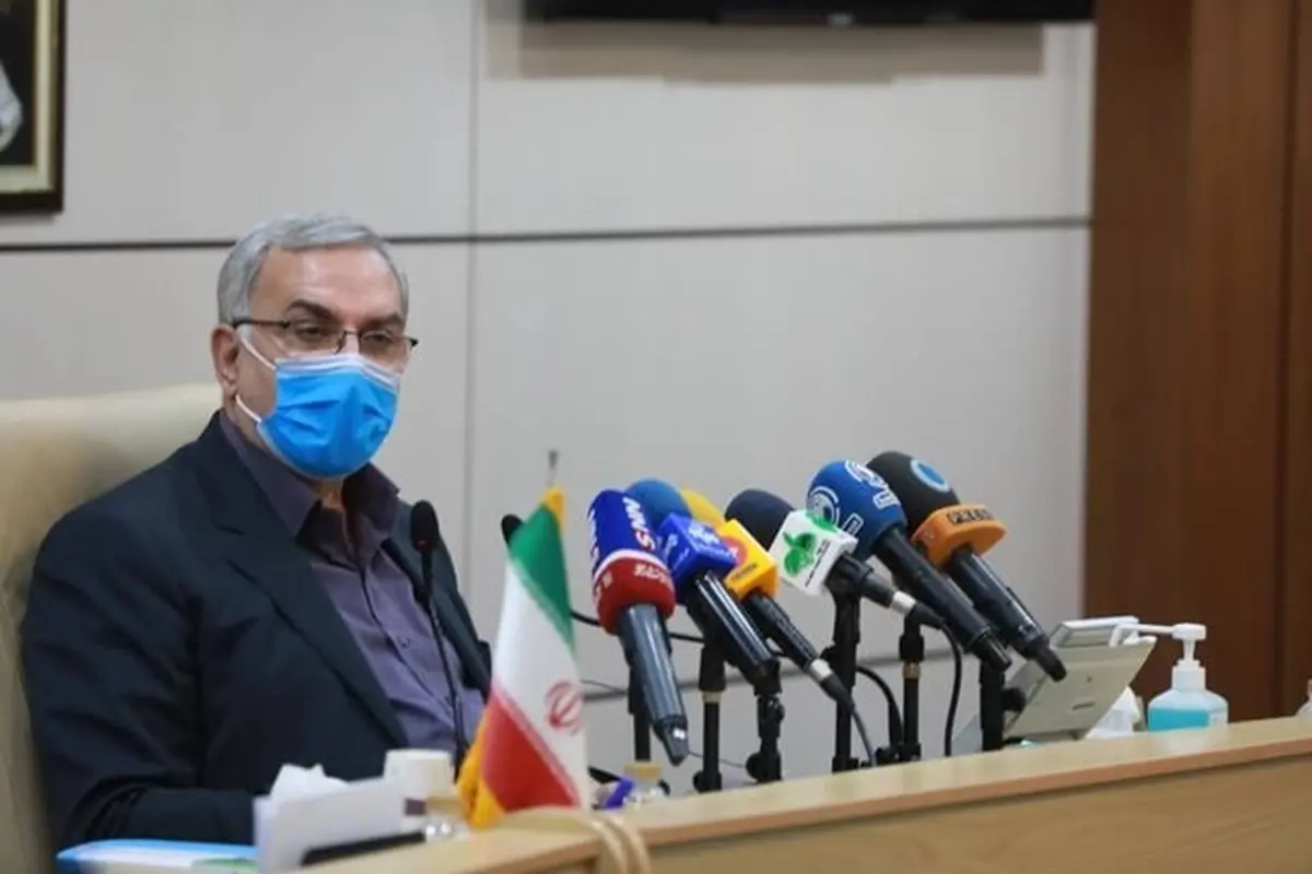 وزیر بهداشت: کشورهای همجوار در موج ششم کرونا هستند؛ نگرانیم | ذخیره ۵۵ میلیون دز واکسن وارداتی