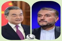 گفتگوی تلفنی امیرعبداللهیان با وزیر خارجه چین در مورد برجام و برنامه جامع همکاری ۲۵ ساله