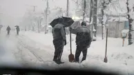 هزار نفر در برف و کولاک این استان گرفتار شدند