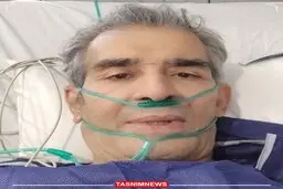 محمد شیری بازیگر در بخش مراقبت‌های ویژه بستری شد+عکس