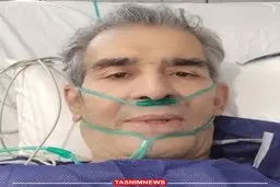 محمد شیری بازیگر در بخش مراقبت‌های ویژه بستری شد+عکس