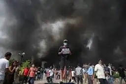 فاجعه در نپال؛ همسر نخست‌وزیر قربانی اعتراضات گسترده مردم | همسر نخست وزیر نپال در آتش سوخت 