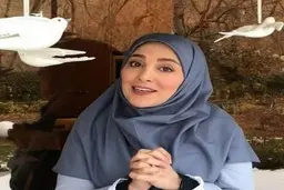 عکس لو رفته از پوشش متفاوت ژیلا صادقی در خارج از کشور | خانم مجری اون ور آب چرا اینجوری؟!+تصویر