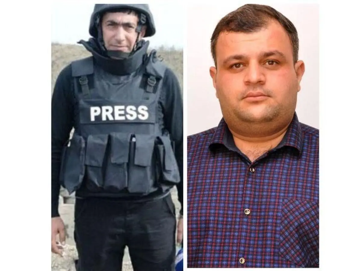 کشته شدن 2 خبرنگار جمهوری آذربایجان در قره باغ 