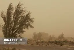 سرعت وزش باد در زابل به 97 کیلومتر بر ساعت رسید