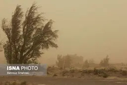 سرعت وزش باد در زابل به 97 کیلومتر بر ساعت رسید