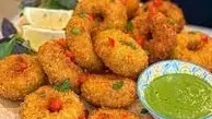 طرز تهیه دونات مرغ خانگی سه سوته + ویدیو 