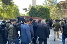 مراسم وداع و تشییع پیکر مرحوم «عماد افروغ» برگزار شد