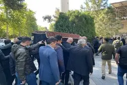 مراسم وداع و تشییع پیکر مرحوم «عماد افروغ» برگزار شد