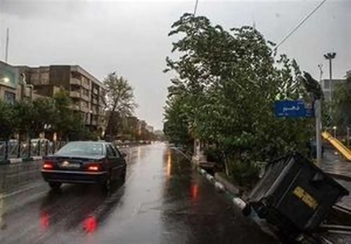 پیش‌بینی وزش باد شدید امروز در تهران