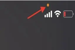 مراقب ظاهر شدن نقطه نارنجی روی آیفون باشید