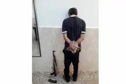 بازداشت عامل تیراندازی های وحشتناک در آبادان | مرد مسلح کلاشینکف داشت + عکس