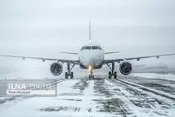 تیک‌آف دیدنی هواپیما از فرودگاه «میرنی» روسیه در دمای ۳۵- درجه سانتی‌گراد+ویدئو 