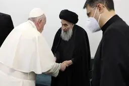 
جزئیاتی جدید ازملاقات پاپ و آیت‌الله سیستانی در نجف اشرف
