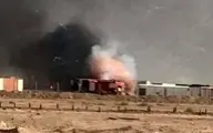 انفجار در زاغه مهمات الحشد الشعبی در نجف