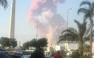 حادثه |  آتش‌سوزی عظیمی در بندر بیروت رخ داد