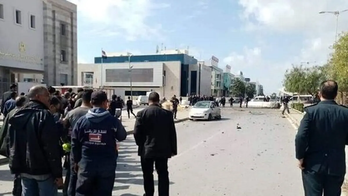 انفجار انتحاری در نزدیکی سفارت آمریکا 