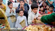 جشن گرگیعان (قرقیعان) در منطقه زویه اهواز+ویدئو 