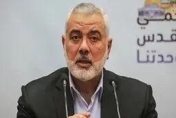نامه اسماعیل هنیه به رهبر انقلاب درباره حوادث قدس اشغالی