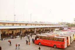 ترمینال اتوبوسرانی غرب تهران تعطیل شد 
