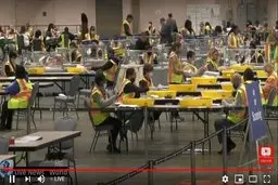 
 فیلادلفیا آمریکا  | شمارش آراء آغاز شد
