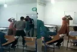 رفتار زننده دانش‌آموزان با یک روحانی در کلاس درس جنجالی شد+ویدئو 