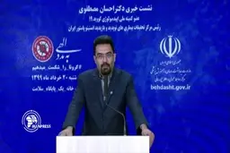 احتمال وقوع پیک دوم و سوم اپیدمی کرونا در برخی از استان‌ها