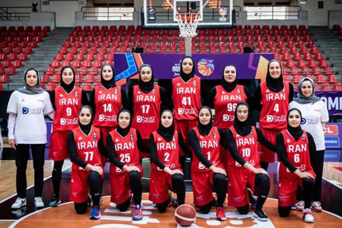 تیم ملی بسکتبال بانوان ایران از صعود بازماند