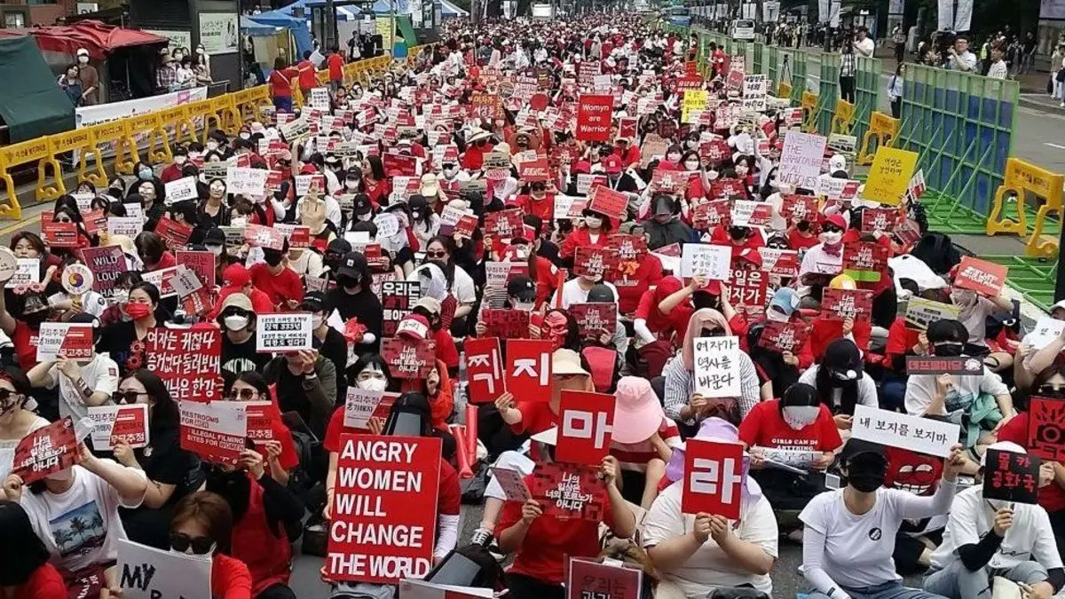 موی کوتاه، دلیل اعتراض به قهرمان زن کره جنوبی