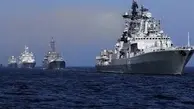 لحظه هدف قراردادن کشتی روسیه در سواحل جزیره مار توسط پهپاد+ویدئو