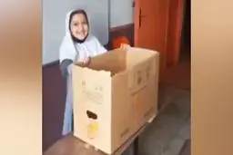 خلاقیت یک معلم ایرانی برای خوشحال کردن شاگردانش+ویدئو 