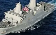 کشتی جنگی آمریکایی وارد خلیج فارس شد 