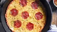 پیتزا رو اینطوری که می‌گم بپز! | طرز تهیه پیتزا رژیمی بدون خمیر