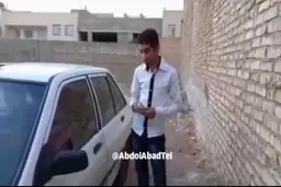 ابتکار و خلاقیت یک جوان زابلی برای ارتقای امنیت خودرو +ویدئو