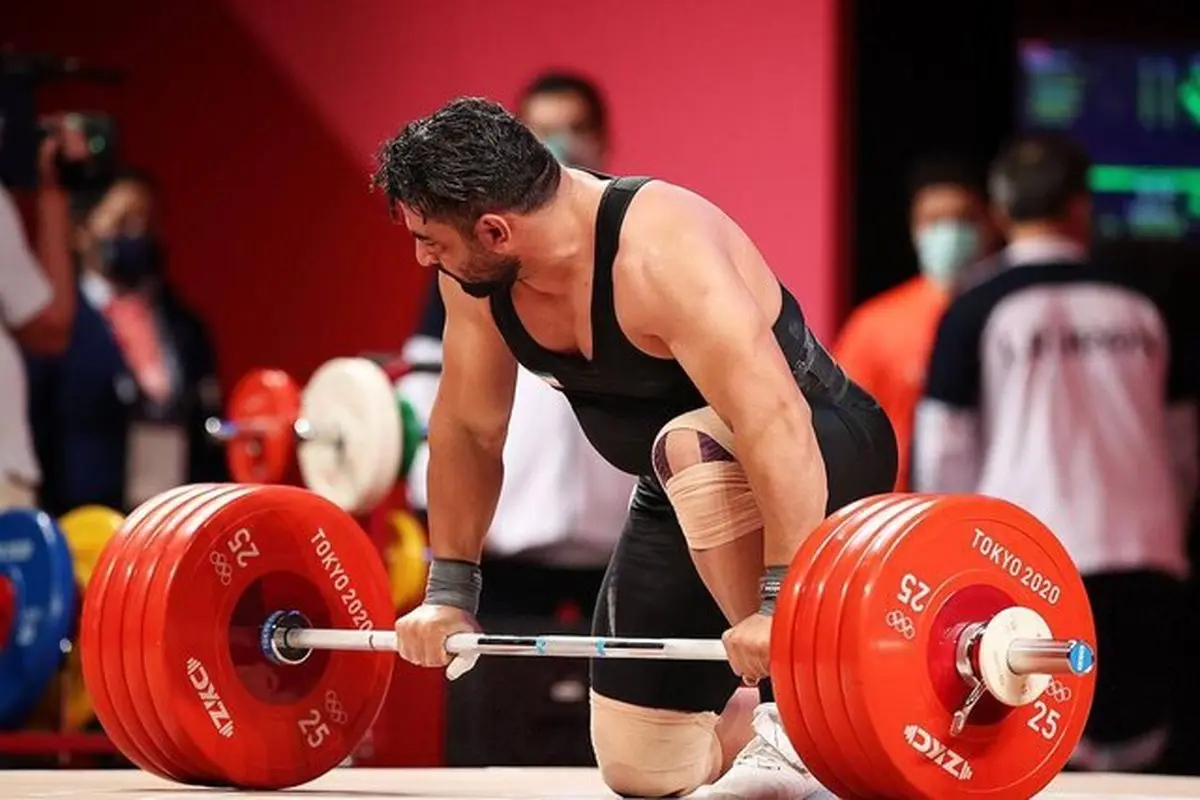 دوپینگ علی هاشمی مثبت شد | محرومیت سه ساله برای وزنه‌بردار ایران