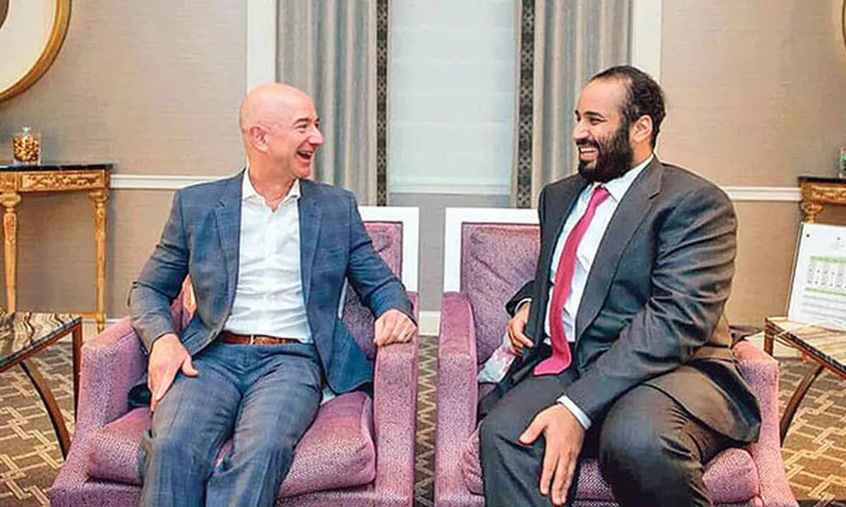 فایل آلوده بن سلمان برای جف بزوس