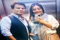 جشن تولد ساده همسر پیمان قاسم خانی + عکس