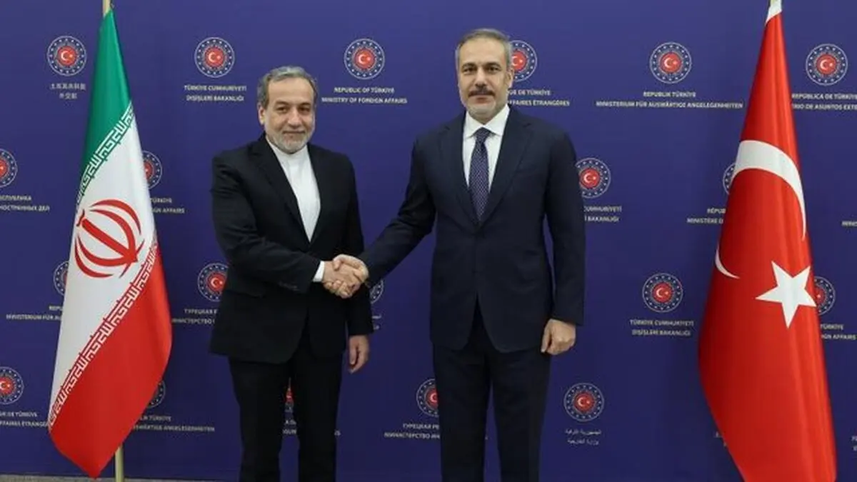 دیدار سیدعباس عراقچی با هاکان فیدان 