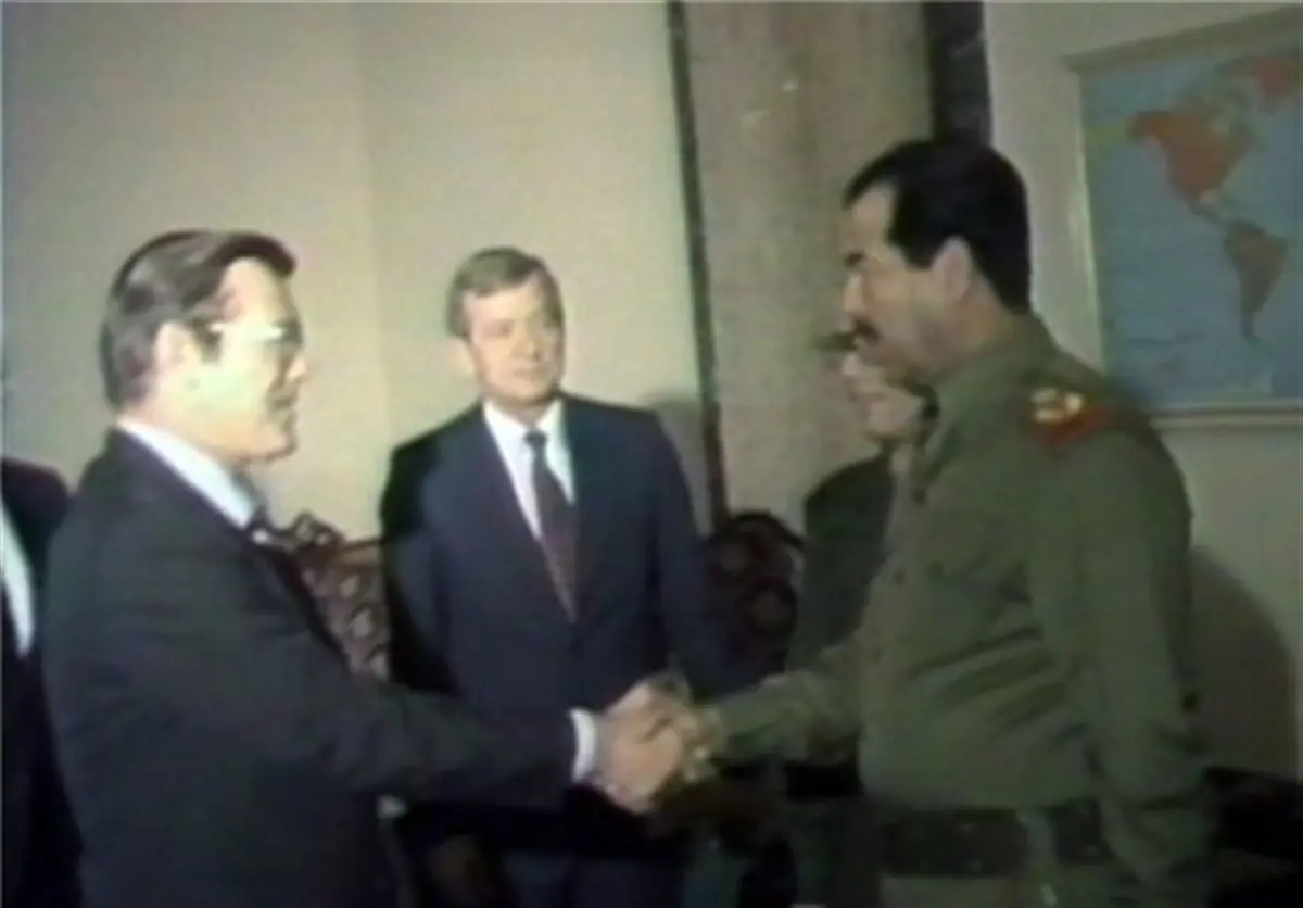
 گفته‌های رامسفلد در کتاب خاطرات  |   حذف صدام حسین از عراق