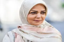 دلبری پسر خیلی خوش تیپ و قد بلند الهه رضایی از دلخران | الهه رضایی کنار پسر خوش تیپش